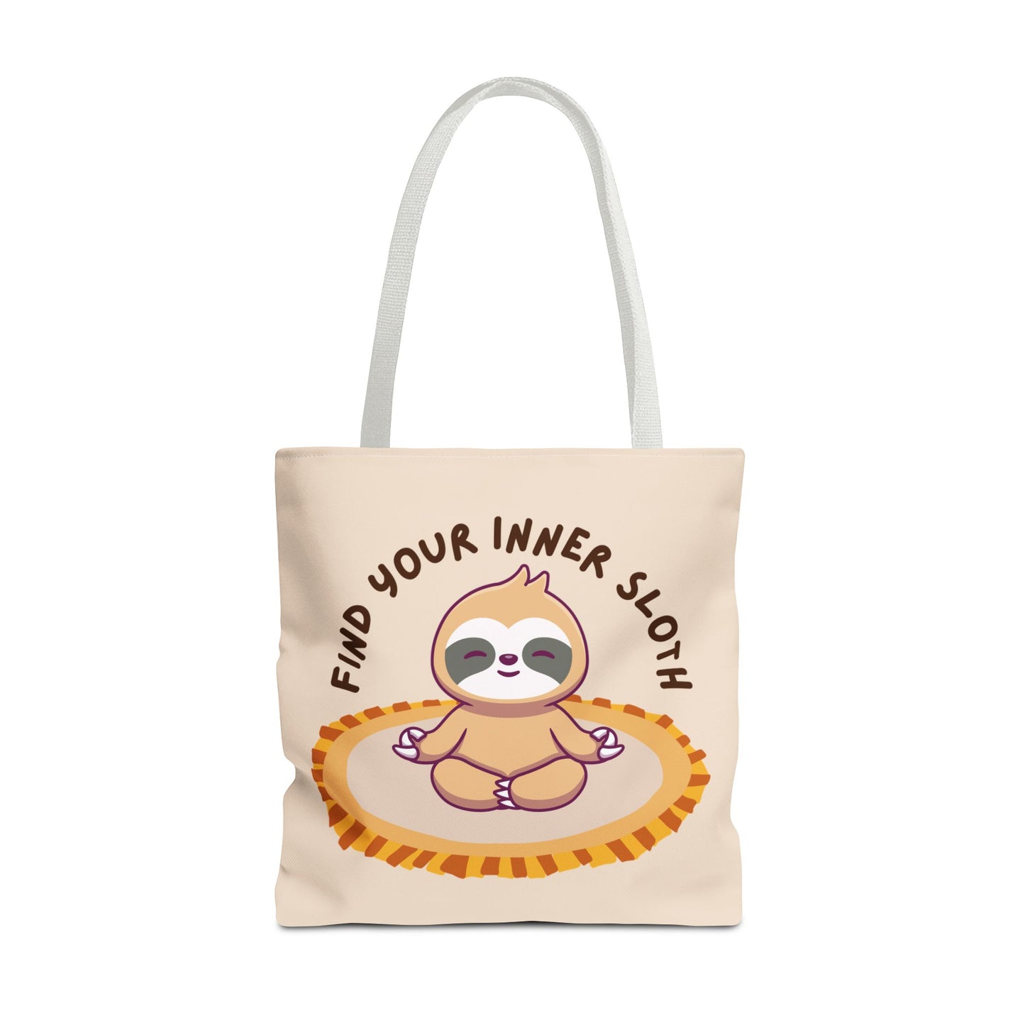 Find Your Inner Sloth Tote Bag - Fun & Relaxing Sloth Design, Perfect for Gifts and Everyday Use