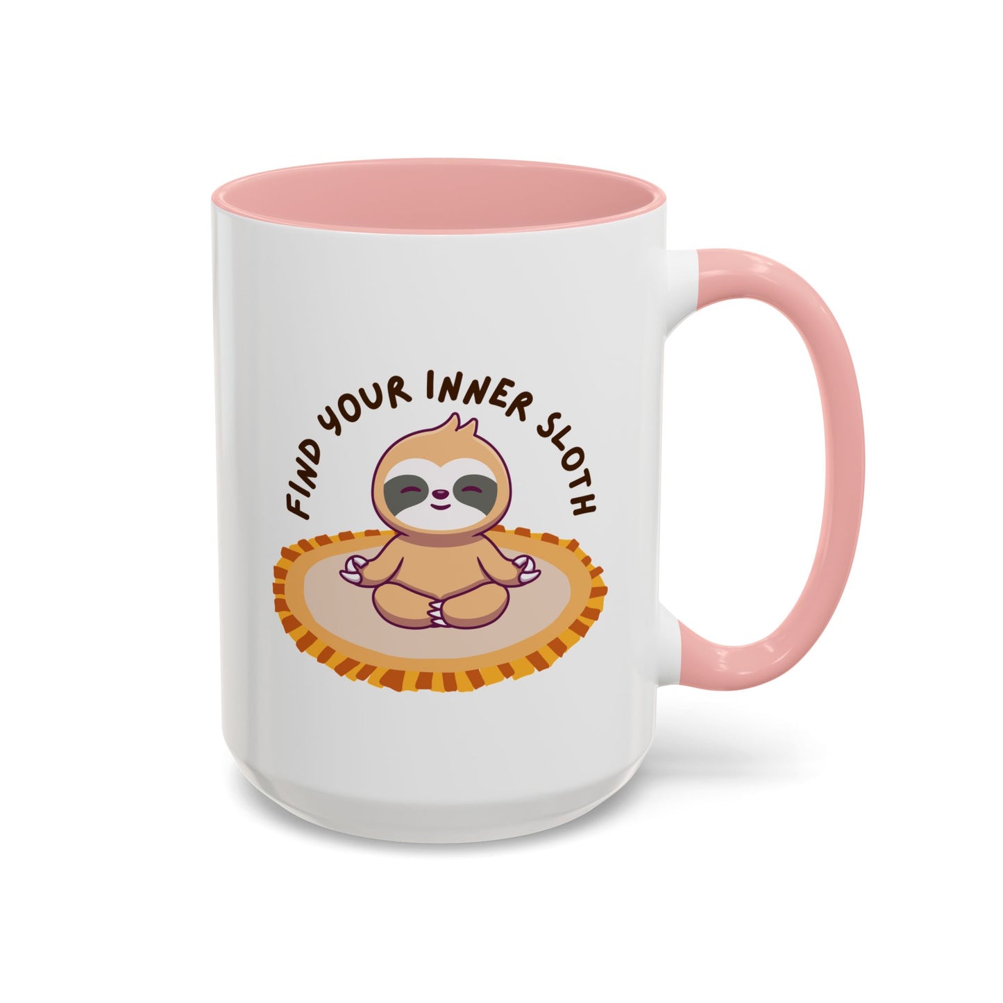 Find Your Inner Sloth Coffee Mug - Relaxing Ceramic Mug for Easygoing Souls