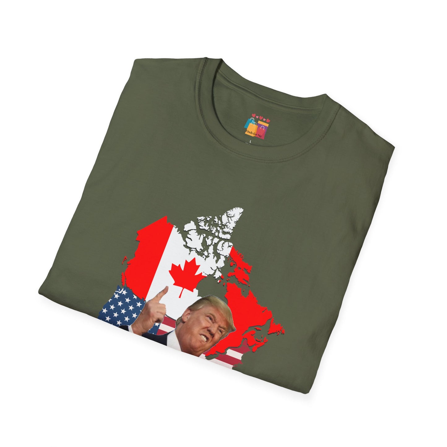 Unisex Softstyle T-Shirt - "Sorry Donald, Canada Always Comes Out On Top!" - Fun Political Graphic Tee