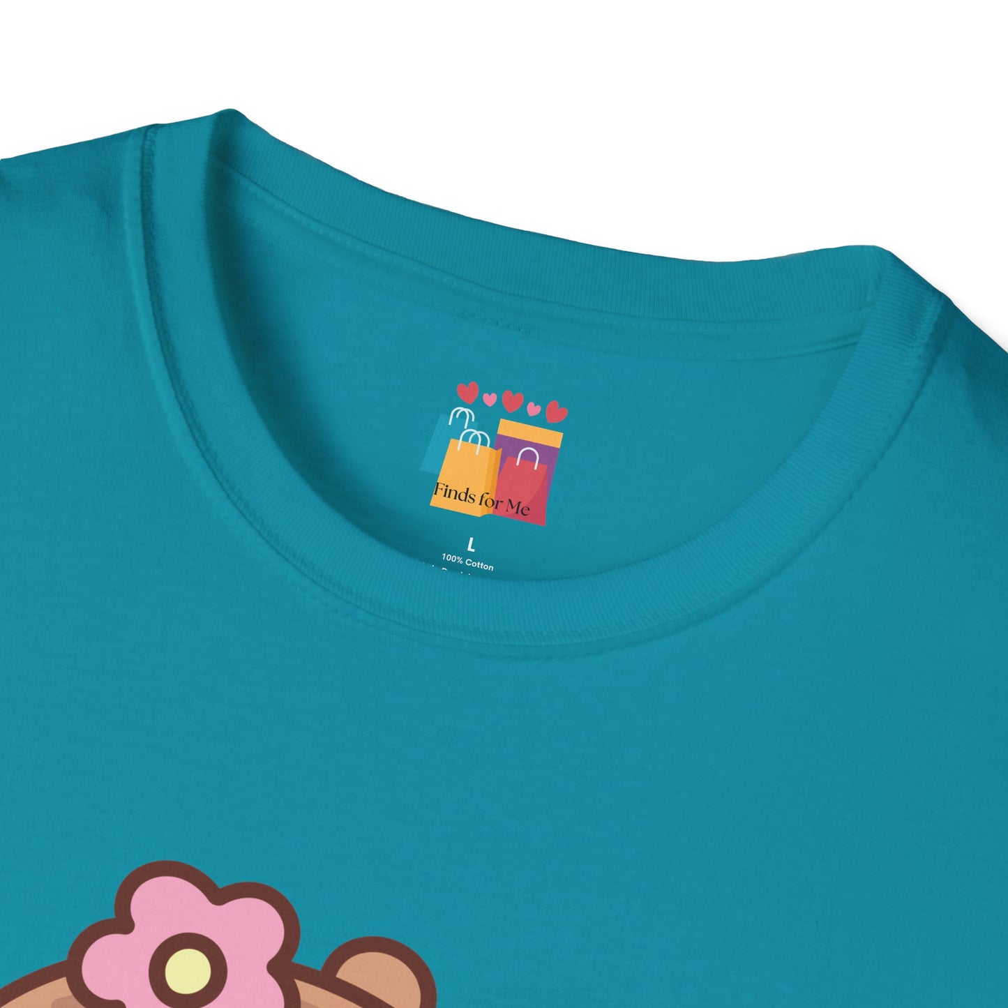 Cute Capybara Unisex Softstyle T-Shirt - Fun & Playful Design for Animal Lovers