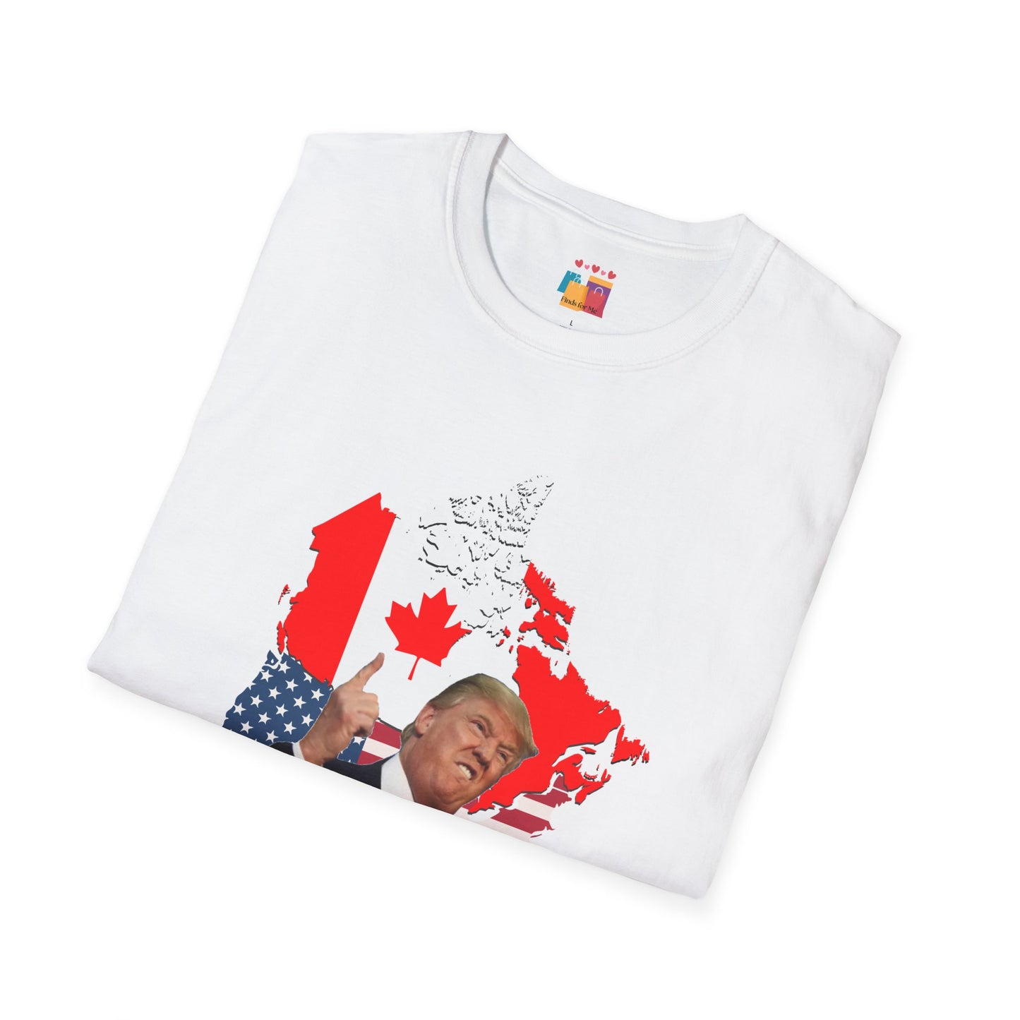 Unisex Softstyle T-Shirt - "Sorry Donald, Canada Always Comes Out On Top!" - Fun Political Graphic Tee