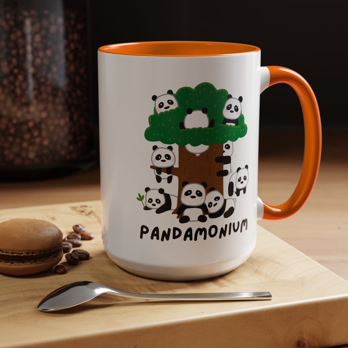 Pandamonium Coffee Mug - Fun Panda Design for Animal Lovers