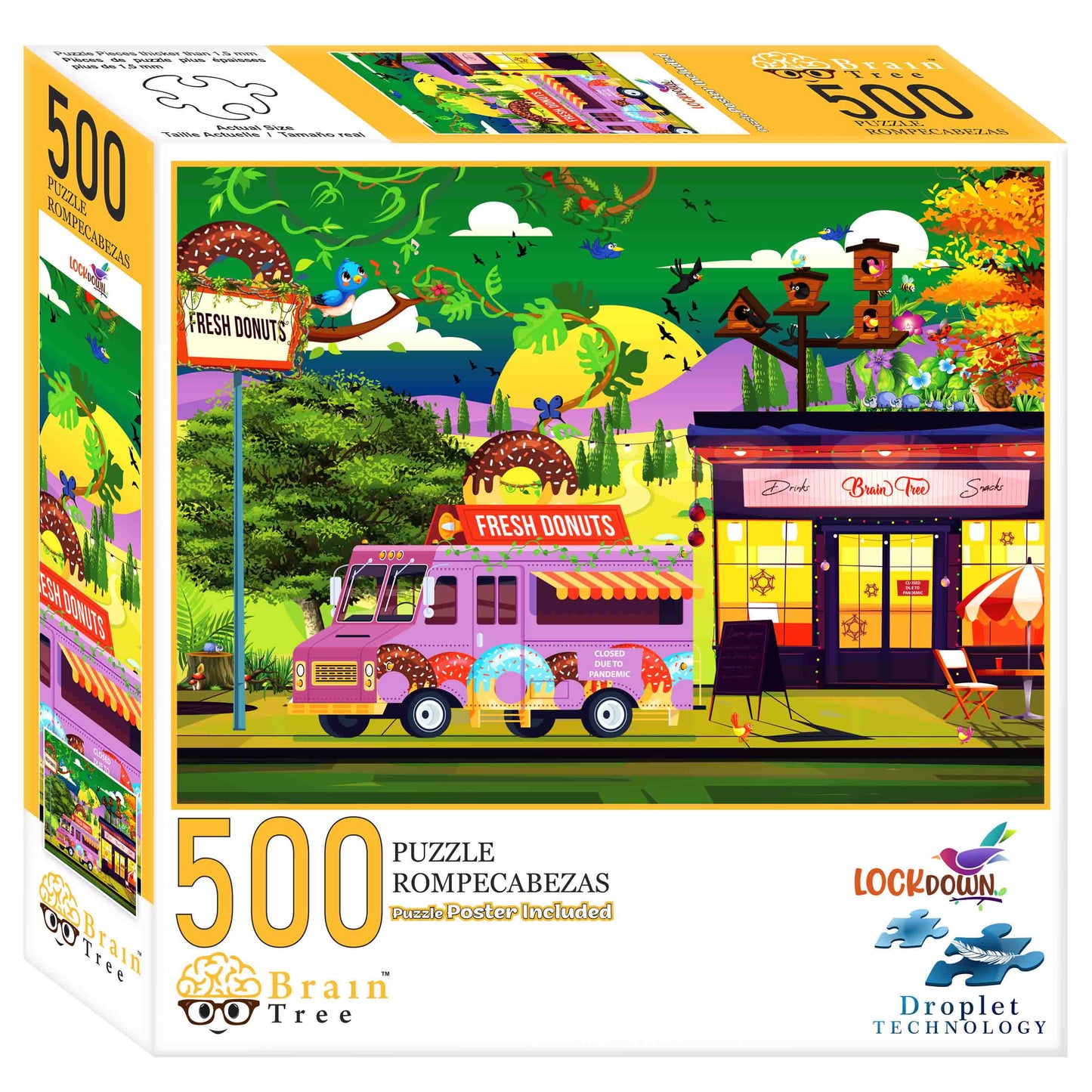 Lockdown 500 Pieces Jigsaw Puzzles