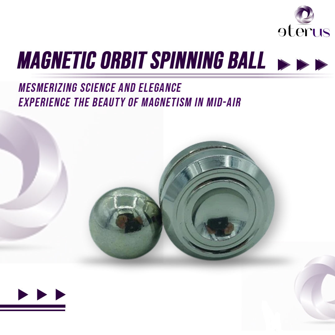 Magnetic Orbit Spinning Fidget Ball