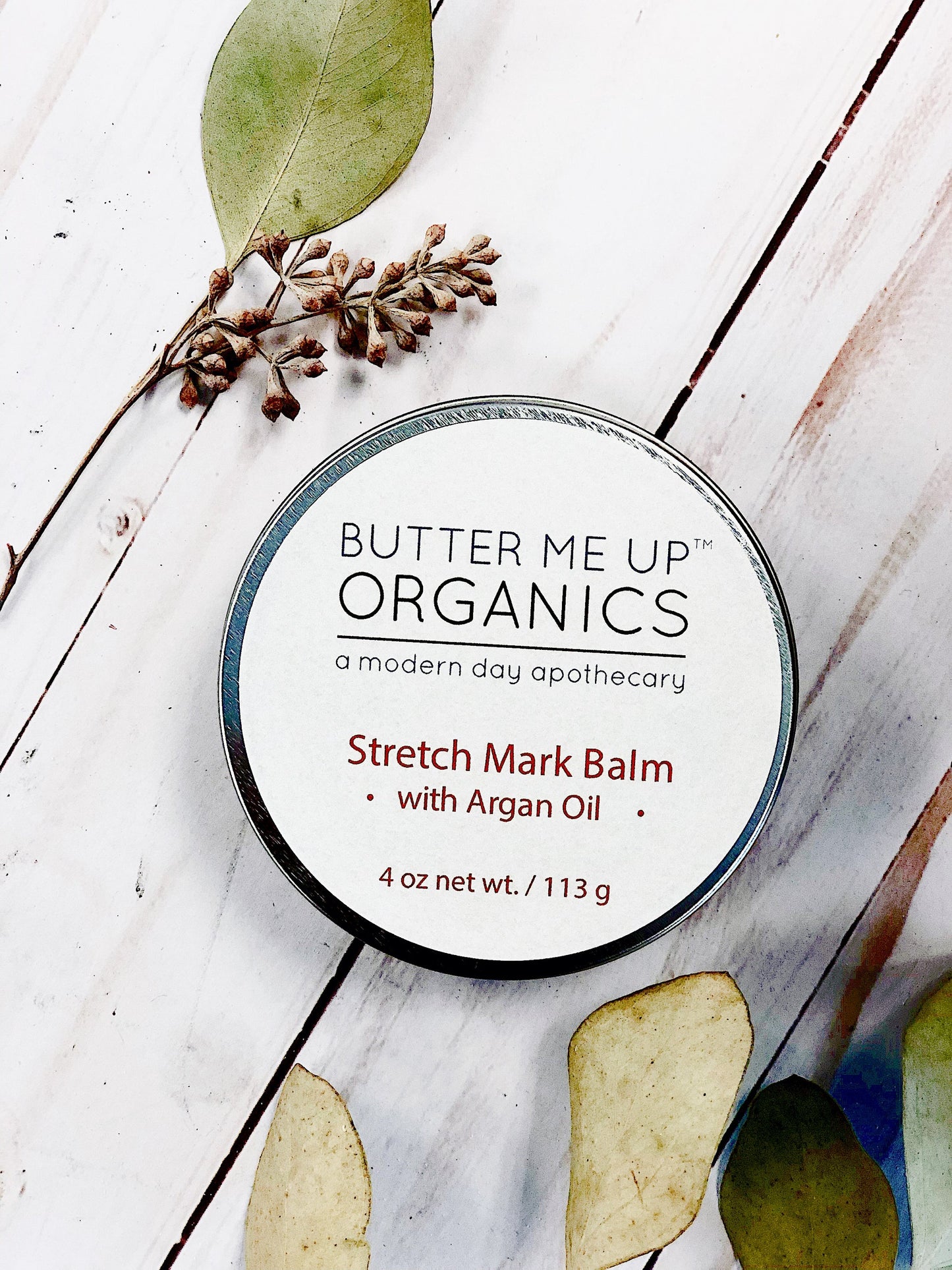 Organic Stretch Mark Body Butter Argan Oil/ Stretch Marks / Stretch