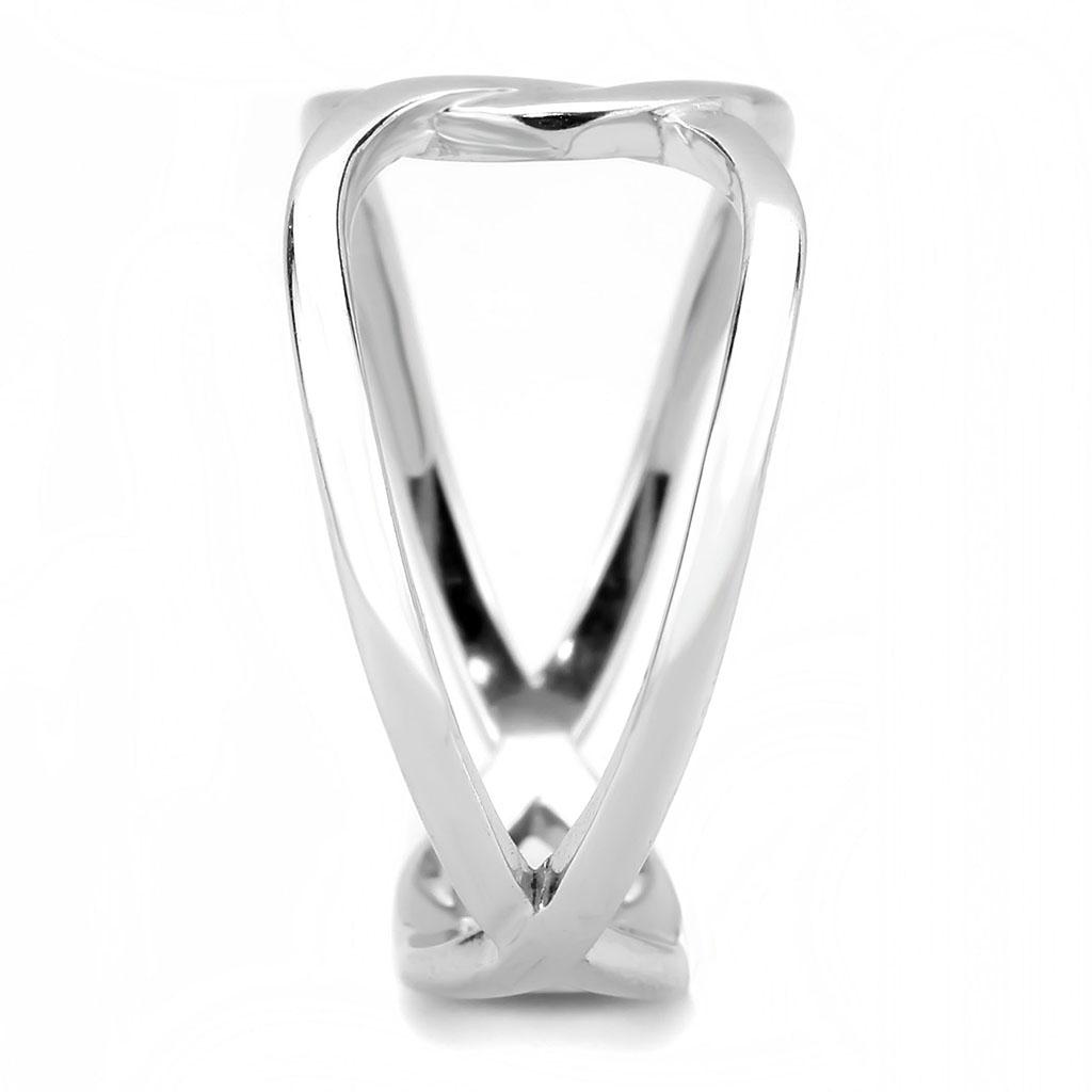 TK3585 - No Plating Stainless Steel Ring with No Stone