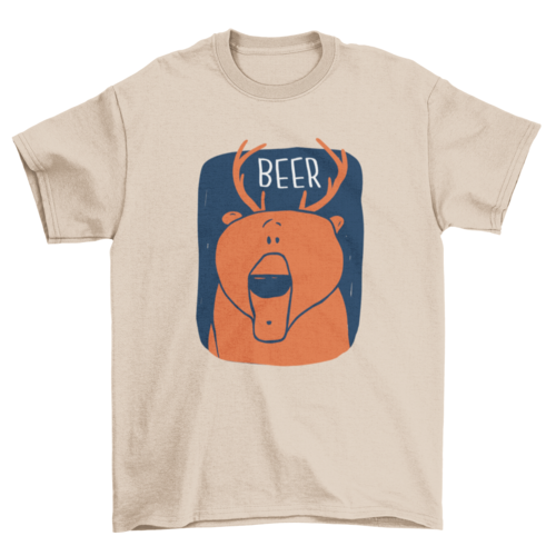 Bear deer t-shirt
