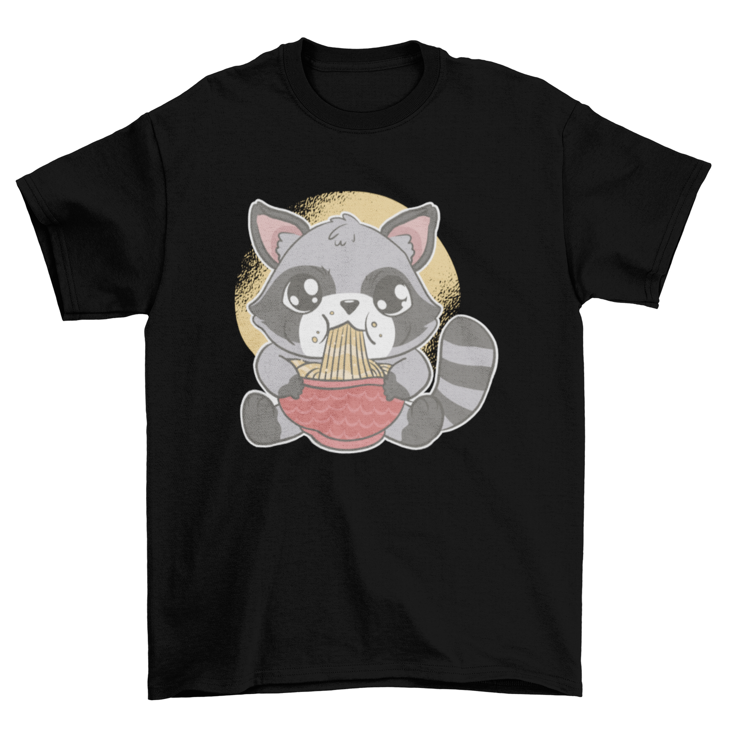 Raccoon ramen t-shirt