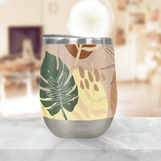 Orange Terracotta Wine Tumbler