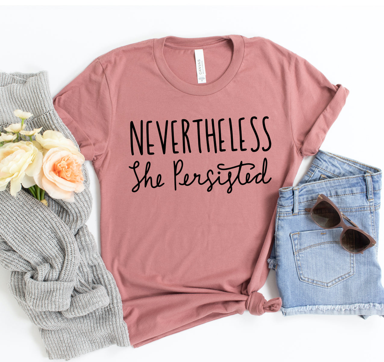 Never The Less She Persisted T-shirt