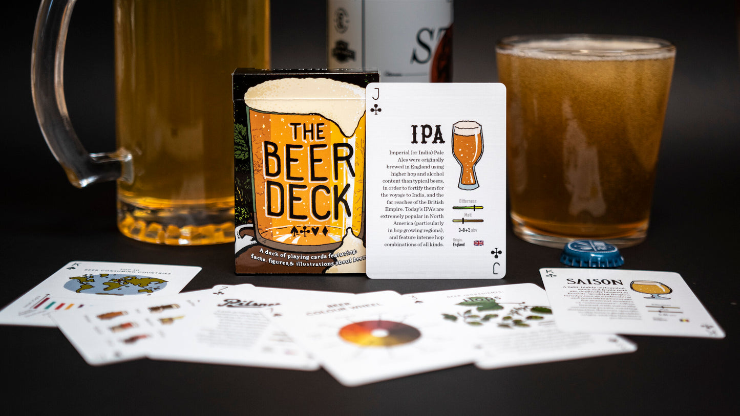 The Beer Deck: Playing Cards Full of Facts about Beer