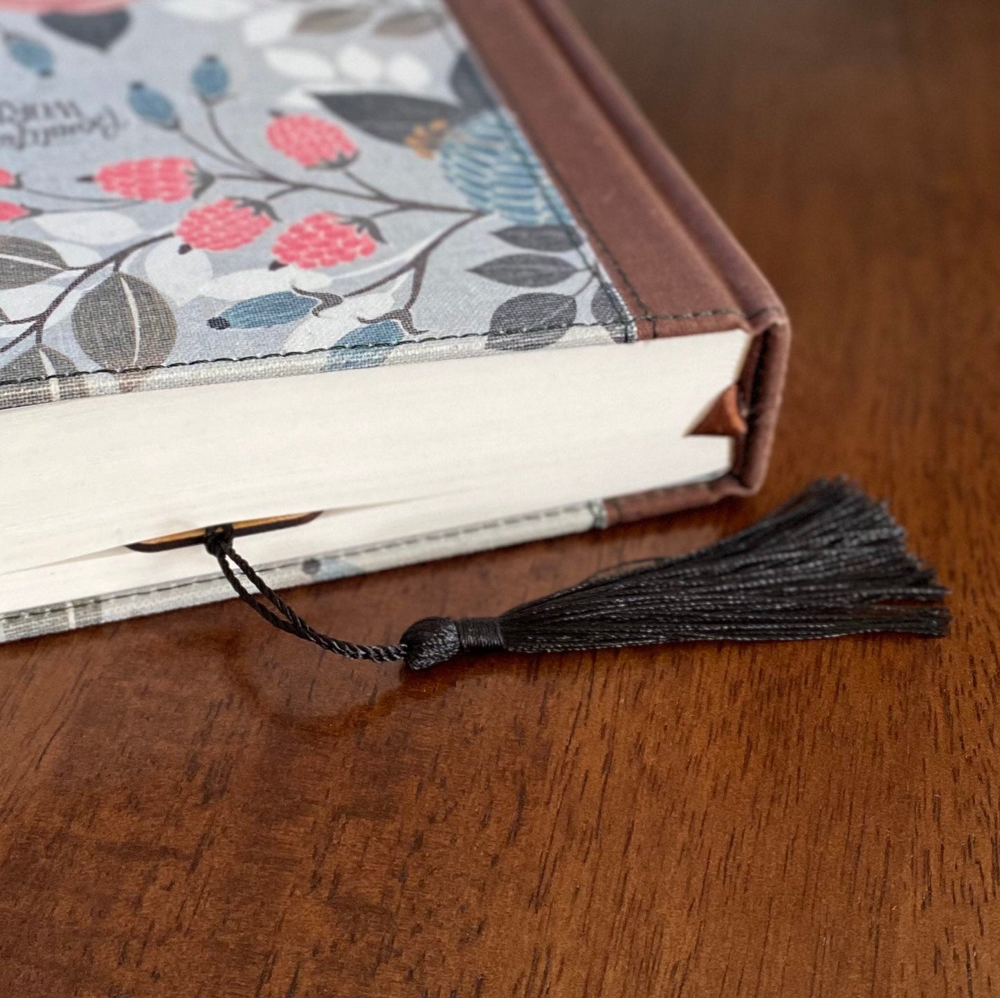 Flying Birds Engraved Wood Bookmark