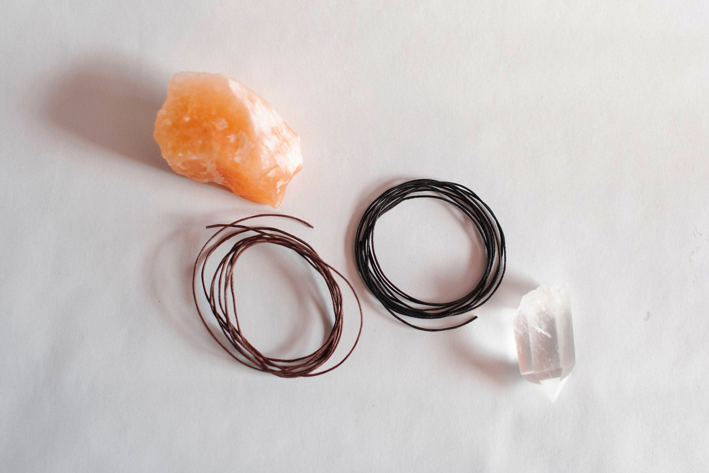 Smoky Quartz Gemstone Healing Band Casual & Boho Bracelet or Anklet